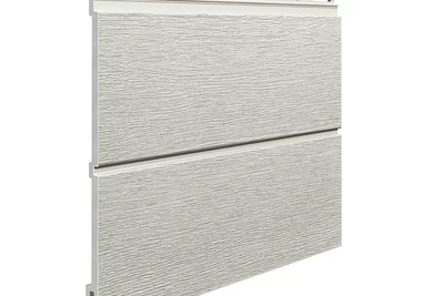 Фасадная панель двойная VOX Kerrafront FS-302 Modern Wood Pearl Grey | Жемчужно-серый